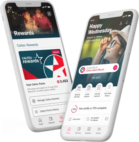 caltexgo caltex rewards app